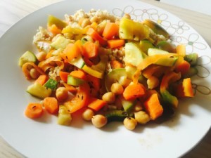 chickpea stirfry