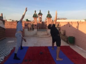 Yoga in Marrakech