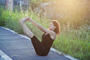 Yoga classes in marrakech with Sally