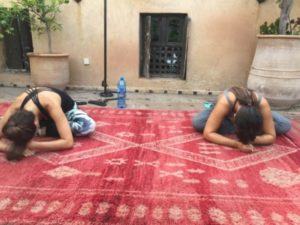 Yoga class Marrakech Medina