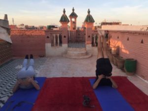 Medina Yoga class Marrakech